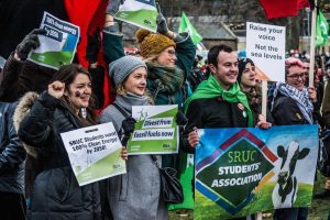 SRUCSA at Scotland's Climate March