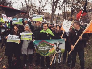 SRUCSA at Scotland's Climate March